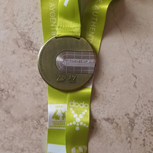 Authentic Marathon Medal like new, children's 1200m race