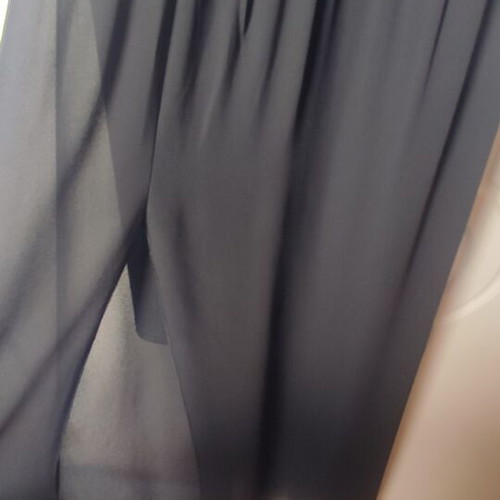 Maxi dress black lace with slit, like new, size S/M by Artisti Italiani