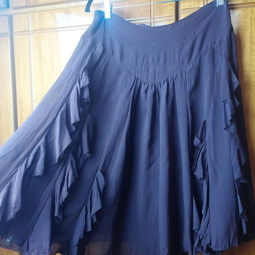 Pennyblack silk skirt bordeaux like new, size M
