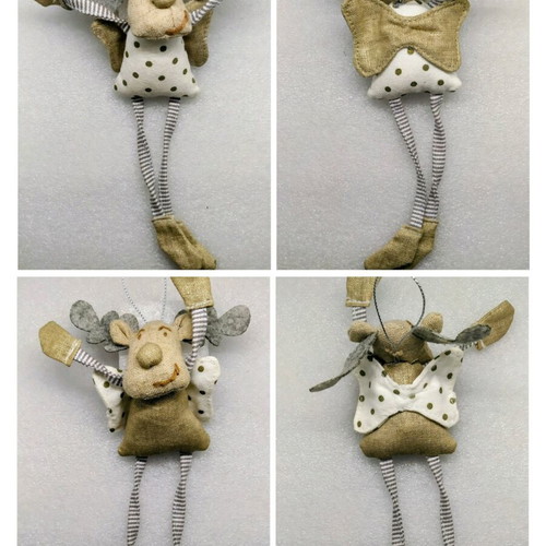 Christmas hanging reindeer decorations from SIA new