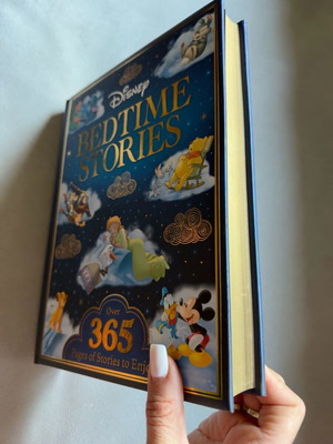 Disney Bedtime Stories hardback book brand new with gold sprayed edges
