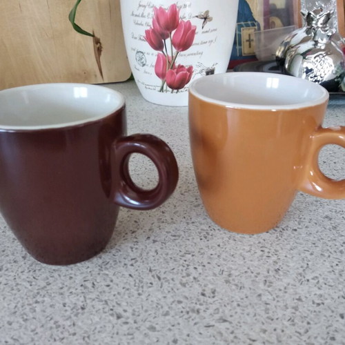 Espresso cups like new, set of 2 for Greek or espresso coffee