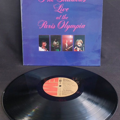 The Shadows Live At The Paris Olympia vinyl used, rock