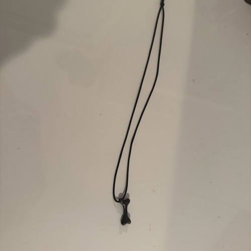 Katerina Ioannidis necklace like new, Greek to the bone, oxidised silver 925 black finish
