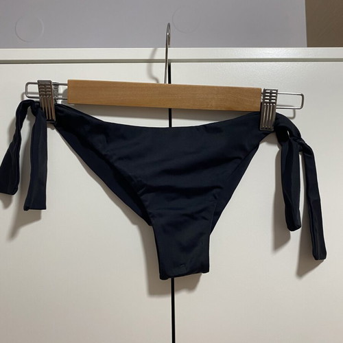 Black swimsuit with side ties size small like new lycra