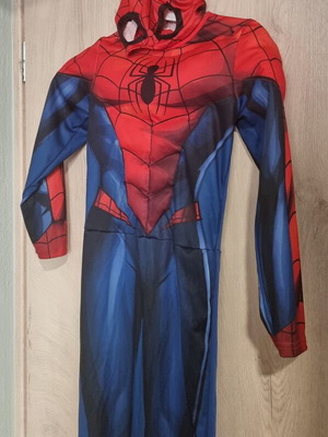Αποκριάτικη στολή Spiderman σαν καινούργιο, για 7-8 χρονών