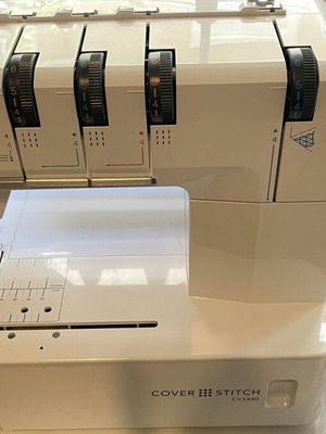 Brother CV3440 Τιγκέλι Top Cover Stitch ραπτομηχανή σαν καινούργια