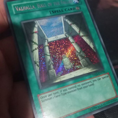 Valhalla, Hall of the Fallen PP02-EN020 Unlimited card used
