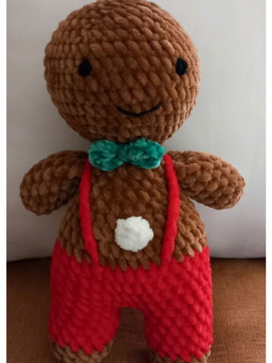 Gingerbread handmade children's doll new