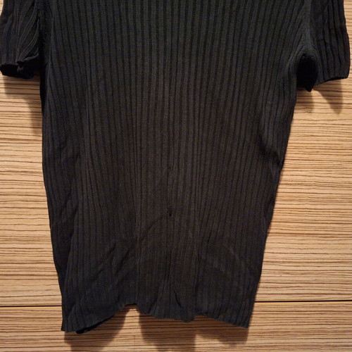 Men's knitted T-shirt XL black like new