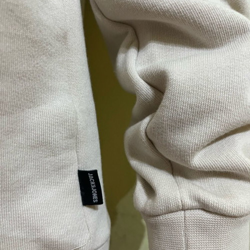 Jack & Jones men's shirt size M like new, white and beige