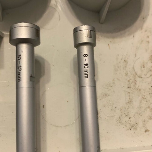 TESA three-point internal micrometer used, Swiss instrument