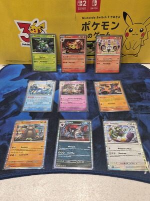 Pokemon White Flare Holo Rare Cards pack of 9 new