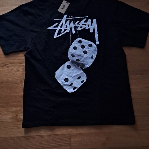 Stüssy short-sleeve T-shirt new, size M, black