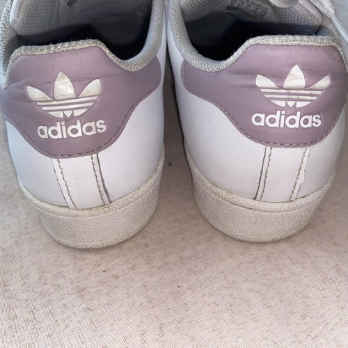 Adidas sneakers women's used, size 37 1/3, white