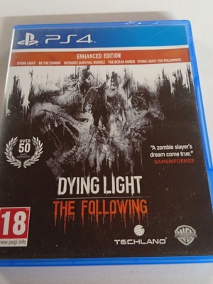 Dying Light The Following Enhanced Edition PS4 game used
