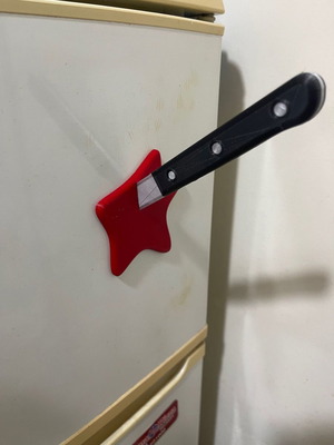 Original knife fridge magnet 3D print new