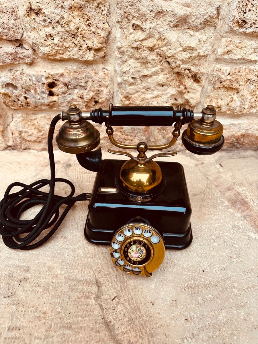 Jn-4 vintage telephone new with rotary… - € 490,00 - Vendora.cy