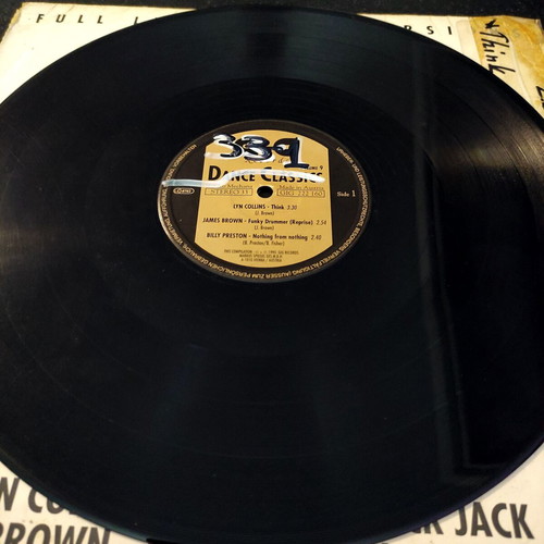 Dance Classics Volume 9 12'' vinyl used, funk soul compilation
