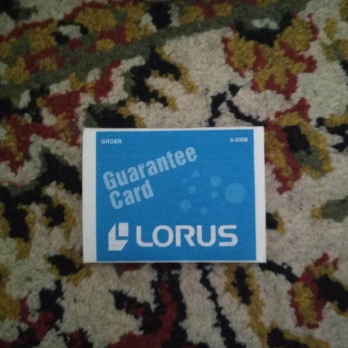 Lorus vd57-x023 men's watch used, chronograph, waterproof
