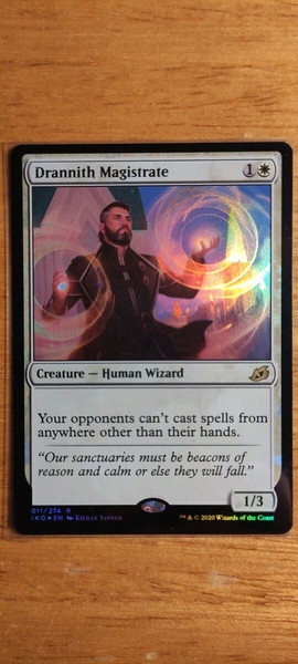 Drannith Magistrate. Ikoria. Magic the Gathering