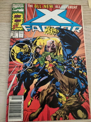 Marvel comic X factor used, collectible