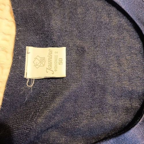 Jasmine knitted women's sweater blue size 50 like new