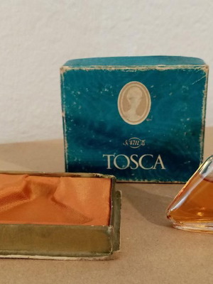 Vintage Tosca μπουκάλι με κουτί μεταχειρισμένο, συλλεκτικό
