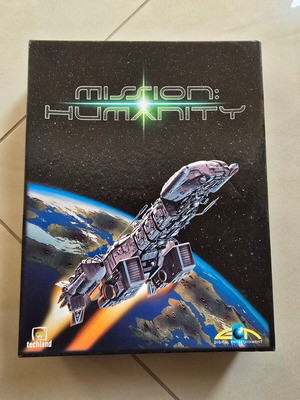 Mission Humanity PC game like new, complete big box 2000