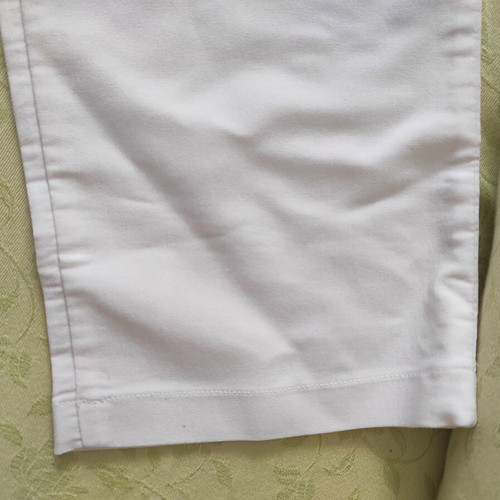 Kanellis women's pants No5/L white like new with elasticity