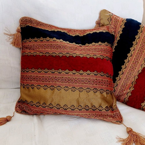 Cushion covers new for 50×50 sofa pillows, set of 3 pieces