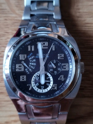 Ρολόι χειρός Festina μεταχειρισμένο, μοντέλο 16255, μαύρο καντράν