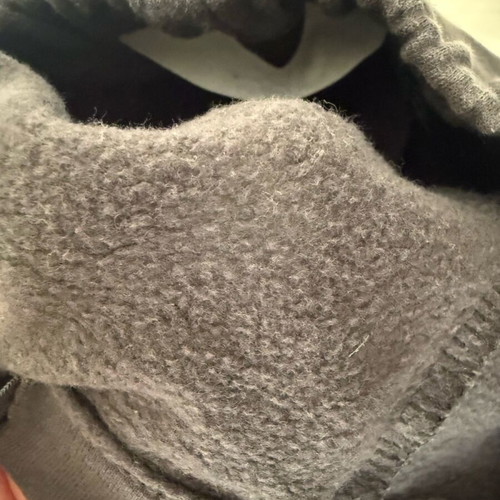 H&M leggings with fuzzy lining like new for girl 5-6 years, gray