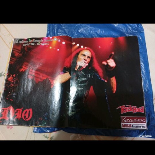 Metal magazines pack of 3 used, heavy metal Greek