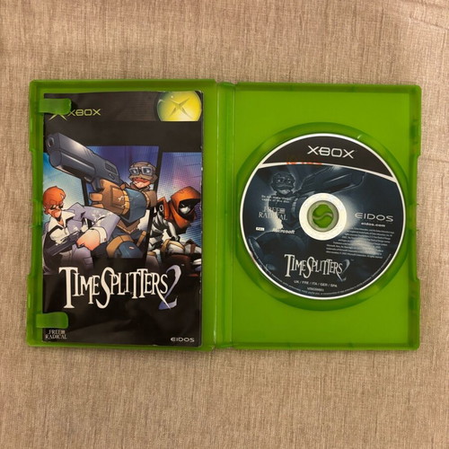 Timesplitters 2 Xbox Original used, complete English version