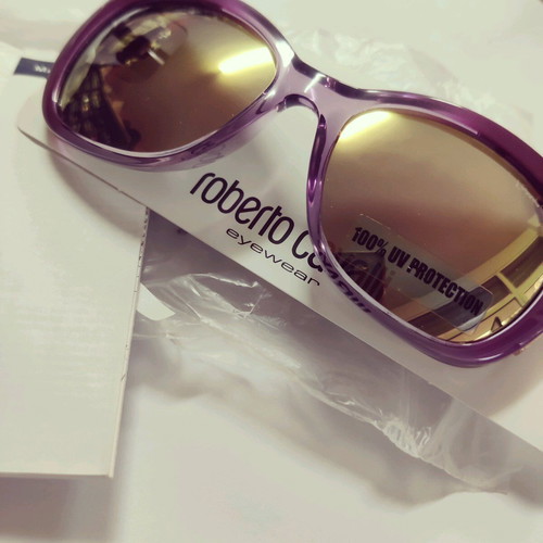 Roberto Cavalli rc888s 81c 54 17 135 sunglasses new, purple