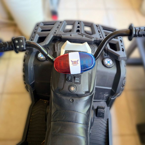 Electric 24V Kids Quad Bike with Greek Police Stickers