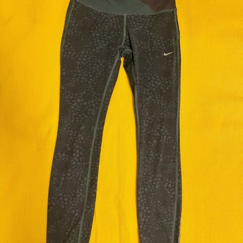 Nike Dri-FIT leggings used, xs like small, dark charcoal with animal print