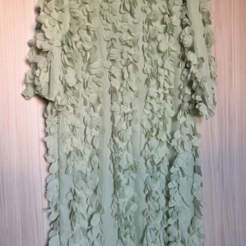 Zara Petal Coat New, Size M, Pastel Color