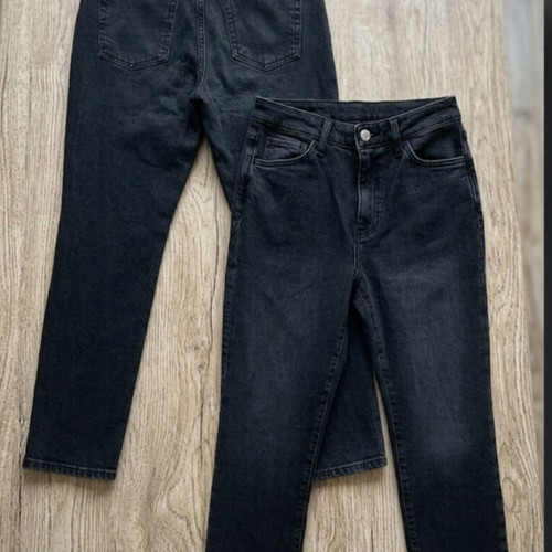 Mango jeans, black and grey, size M / 38 / 10