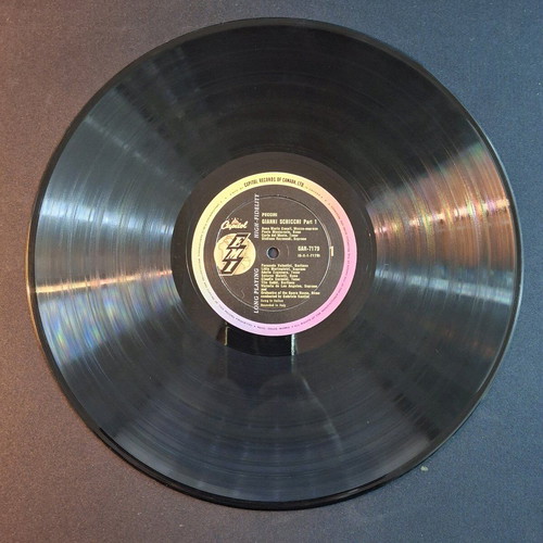 Giacomo Puccini Gianni Schicchi LP vinyl like new, classical