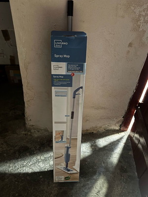Livarno Home Spray Mop used, with original packaging