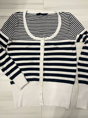 Calvin Klein women's cardigan like new, black and white, size S