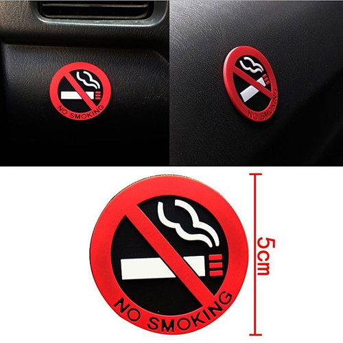 No Smoking Car Sticker new, adhesive for vehicle