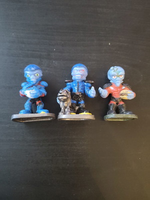Butt Ugly Martians figures pack of 3, Weetos 2001