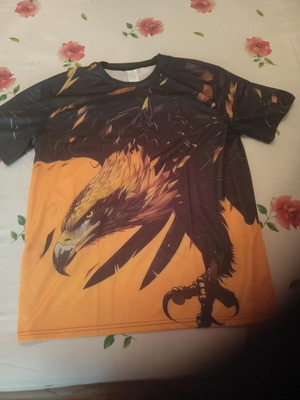 AEK short-sleeve shirt with double-headed eagle, size XXL