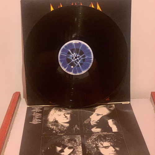 Def Leppard Adrenalize LP used, original Greek press 1992