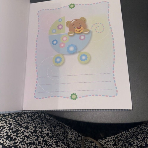 Baby photo album like new, 26 pages