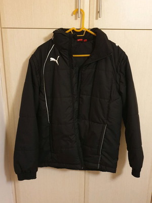 Μπουφάν Puma καινούργιο, μαύρο, μέγεθος S
