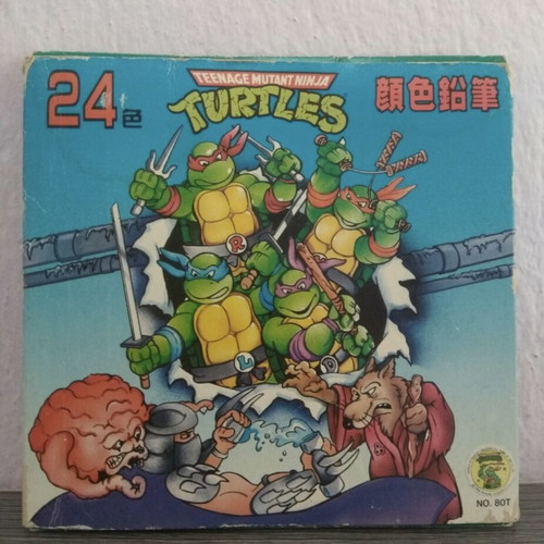 Teenage Mutant Ninja Turtles 1990 pencils used, rare